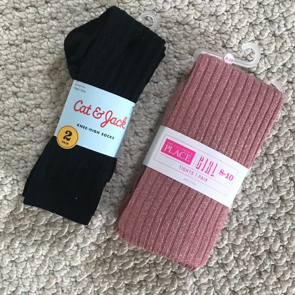 1 pair Tights +2 pair Socks